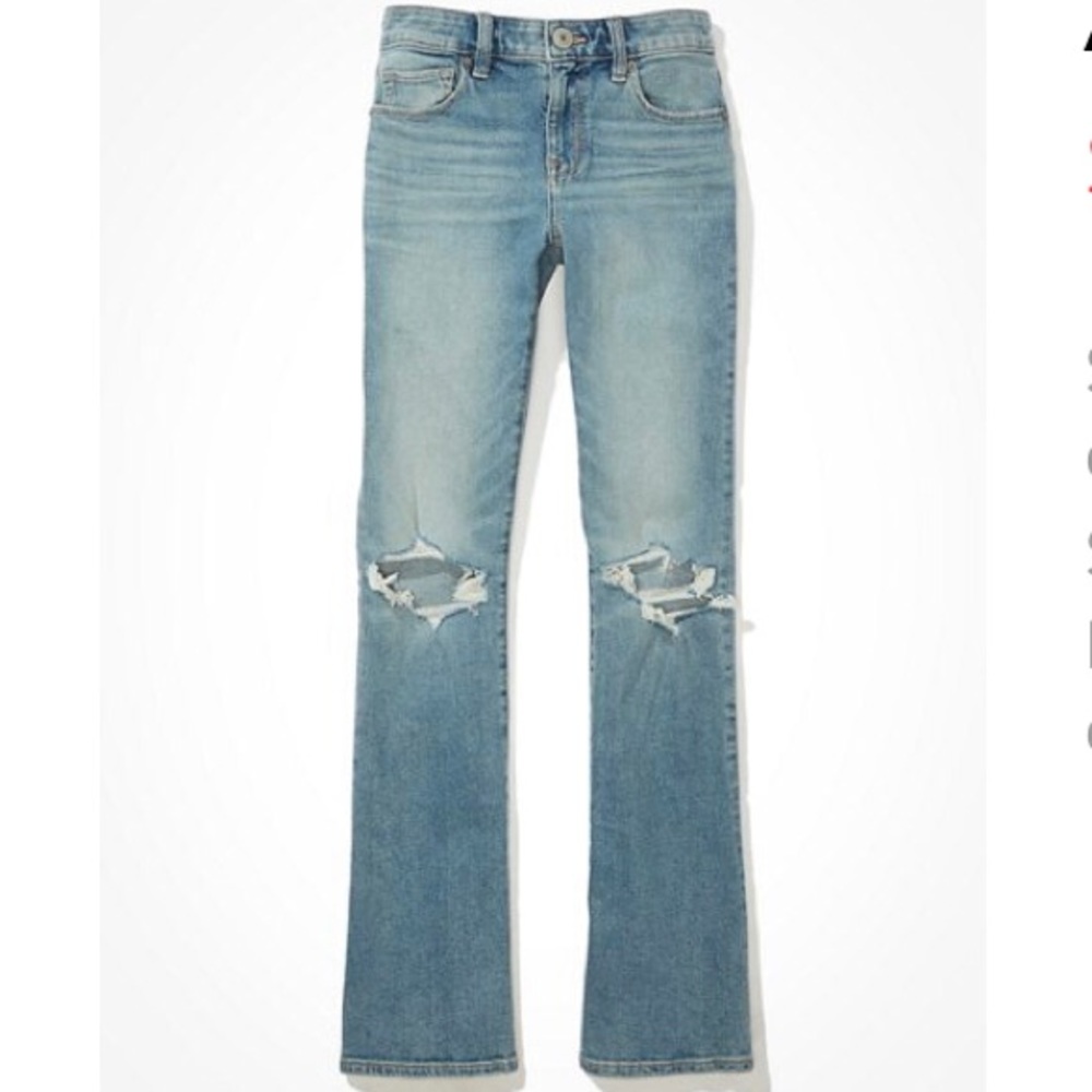 American Eagle flare bootcut jeans - size 2
